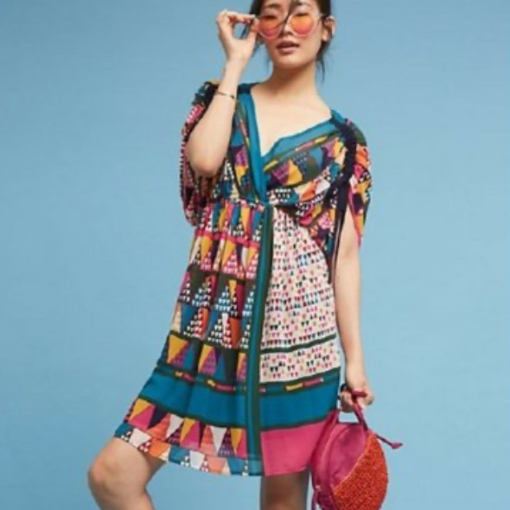 Maeve printed cover-up